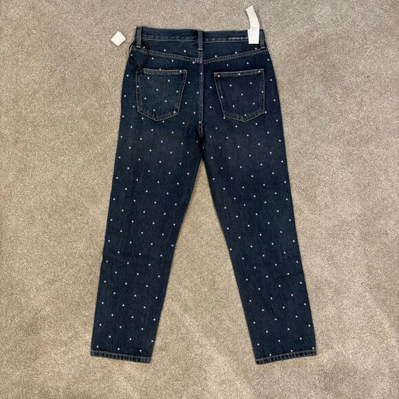 Current / Elliott The Vintage Cropped Studded Jeans - Picture 5 of 6